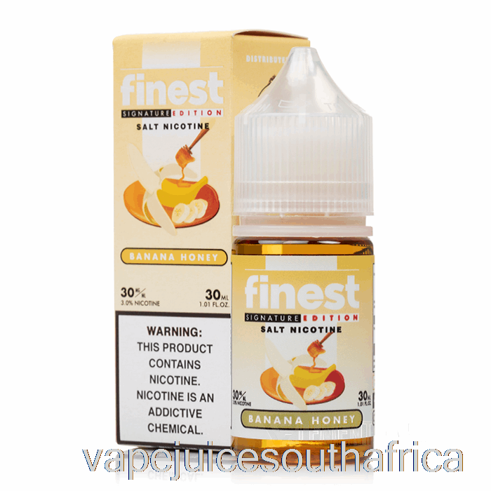 Vape Pods Banana Honey - The Finest Signature Edition Salt Nic - 30Ml 50Mg